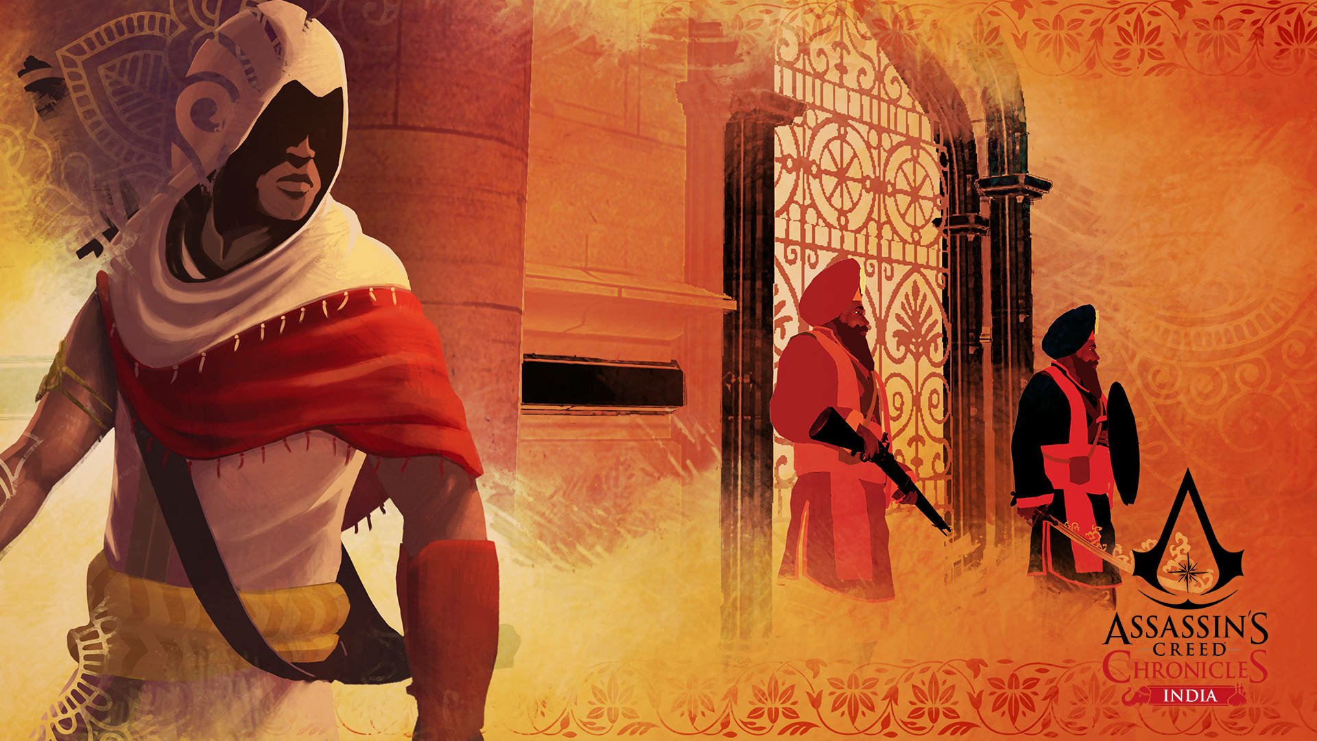 Download Video Game Assassin's Creed Chronicles: India HD Wallpaper