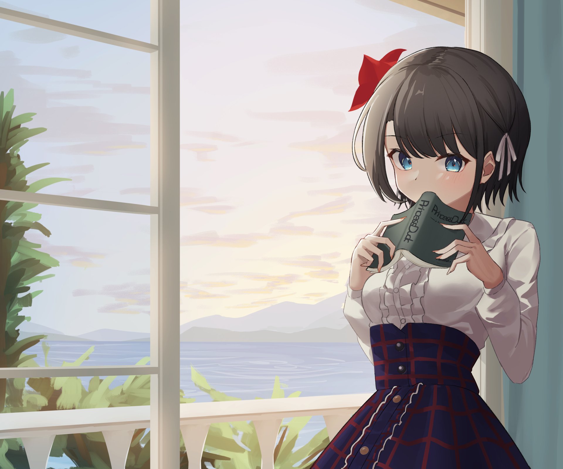 Download Hololive Oozora Subaru Anime Virtual Youtuber 4k Ultra HD Wallpaper