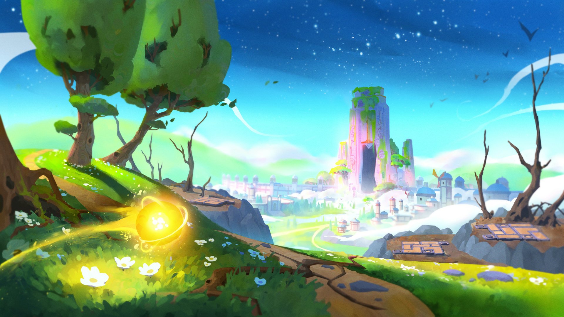 Download Video Game Narru: The Forgotten Lands HD Wallpaper by Florent Boston