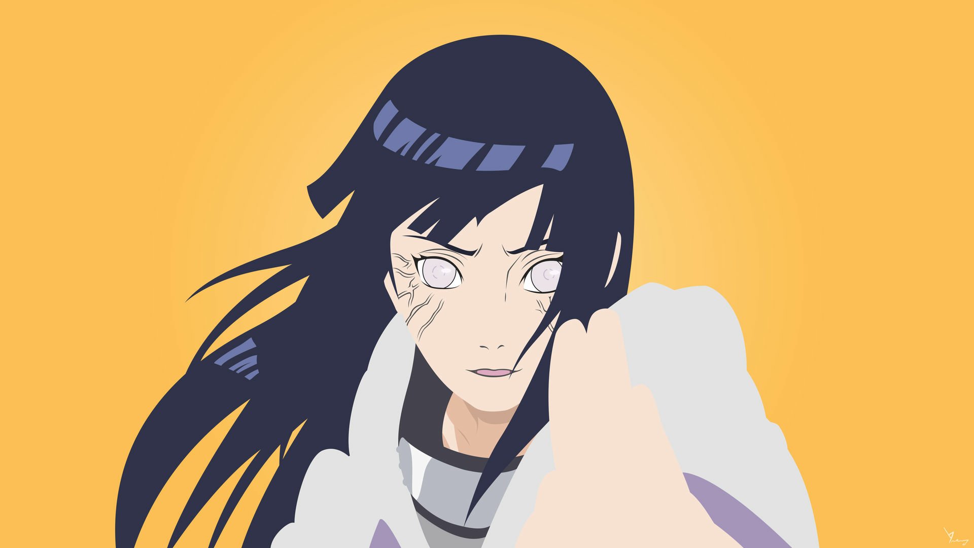 Download Hinata Hyuga Anime Naruto Byakugan (Naruto) HD Wallpaper by grievvy