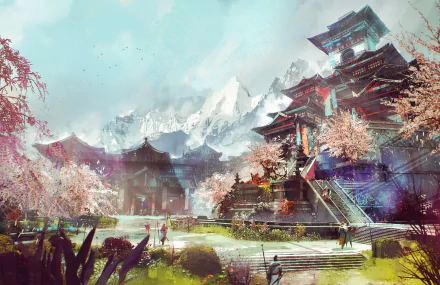 video game Guild Wars 2: End of Dragons HD Desktop Wallpaper | Background Image