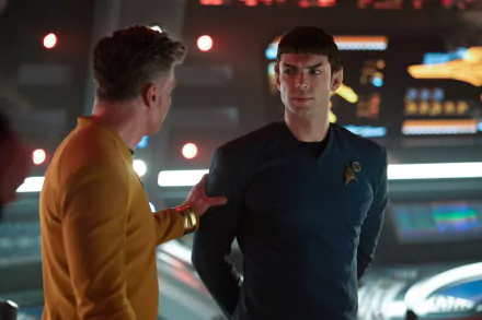 Spock Ethan Peck TV Show Star Trek: Strange New Worlds HD Desktop Wallpaper | Background Image