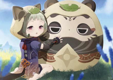 Sayu (Genshin Impact) video game Genshin Impact HD Desktop Wallpaper | Background Image