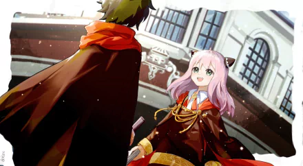 Damian Desmond Anya Forger Anime Spy x Family HD Desktop Wallpaper | Background Image