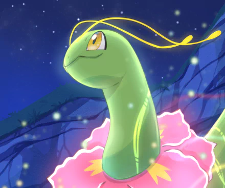 Meganium (Pokemon) video game Pokemon HD Desktop Wallpaper | Background Image