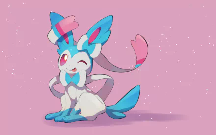 Sylveon (Pokémon) video game Pokemon HD Desktop Wallpaper | Background Image