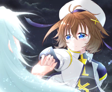 Hayate Yagami Anime Puella Magi Madoka Magica HD Desktop Wallpaper | Background Image