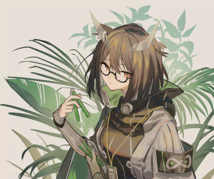 Silence (Arknights) video game Arknights HD Desktop Wallpaper | Background Image