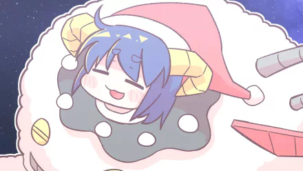 Doremy Sweet (Touhou) video game Kubinashi Recollection HD Desktop Wallpaper | Background Image