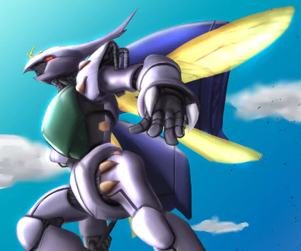 Anime Aura Battler Dunbine HD Desktop Wallpaper | Background Image