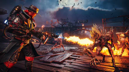 video game Evil West HD Desktop Wallpaper | Background Image