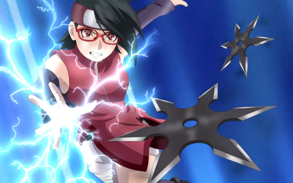 Sarada Uchiha Anime Boruto HD Desktop Wallpaper | Background Image