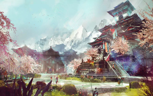 video game Guild Wars 2: End of Dragons HD Desktop Wallpaper | Background Image