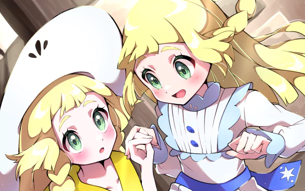 Nihilego (Pokémon) Lillie (Pokemon) video game Pokémon: Sun and Moon HD Desktop Wallpaper | Background Image