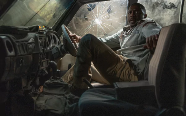 Idris Elba movie Beast (2022) HD Desktop Wallpaper | Background Image