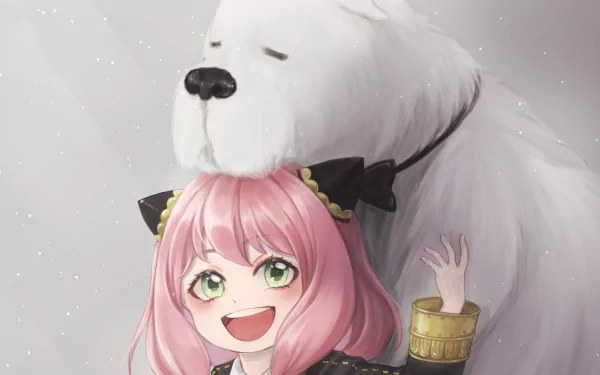 Bond (Spy x Family) Anya Forger Anime Spy x Family HD Desktop Wallpaper | Background Image