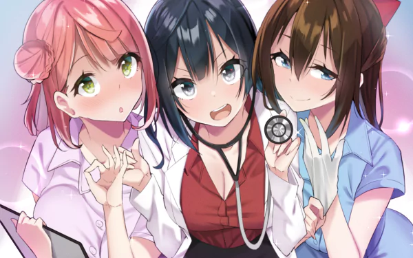 Setsuna Yuki Ayumu Uehara Shizuku Osaka Anime Love Live! Nijigasaki High School Idol Club HD Desktop Wallpaper | Background Image