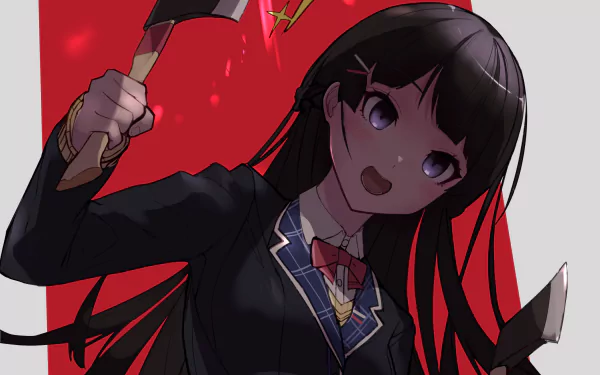 Nijisanji Tsukino Mito Anime Virtual Youtuber HD Desktop Wallpaper | Background Image