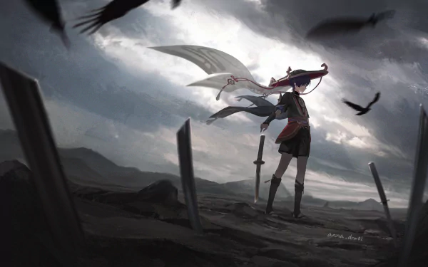 Scaramouche (Genshin Impact) video game Genshin Impact HD Desktop Wallpaper | Background Image