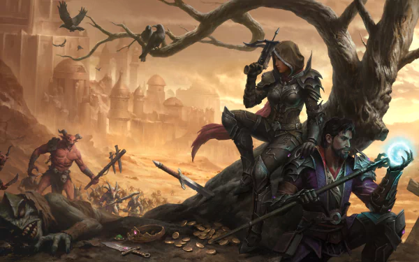 video game Diablo Immortal HD Desktop Wallpaper | Background Image