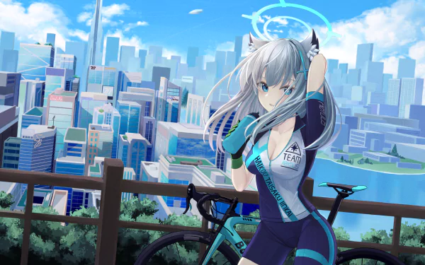 Shiroko Sunaookami video game Blue Archive HD Desktop Wallpaper | Background Image
