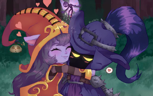 Lulu (League Of Legends) Veigar (League Of Legends) video game League Of Legends HD Desktop Wallpaper | Background Image