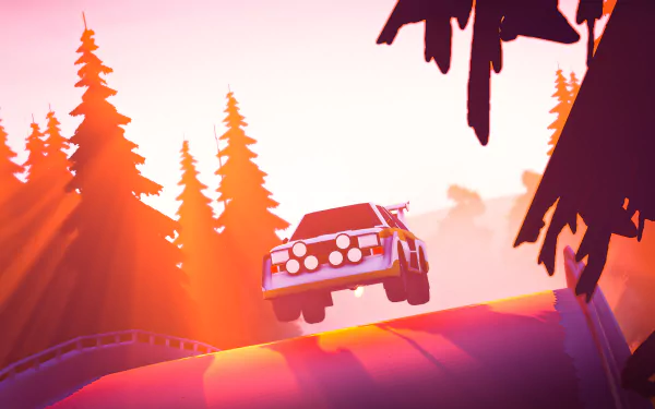 video game Art of Rally HD Desktop Wallpaper | Background Image