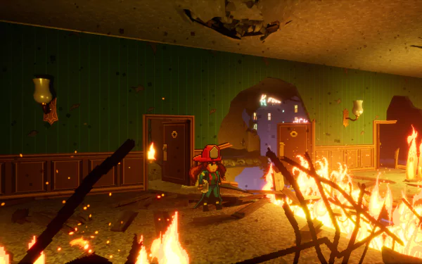 video game Firegirl HD Desktop Wallpaper | Background Image