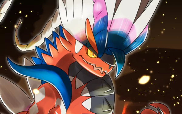 Koraidon (Pokémon) video game Pokémon: Scarlet And Violet HD Desktop Wallpaper | Background Image
