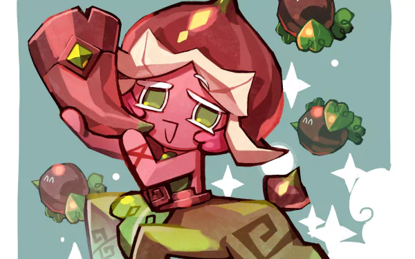 Fig Cookier (Cookie Run) video game Cookie Run: OvenBreak HD Desktop Wallpaper | Background Image