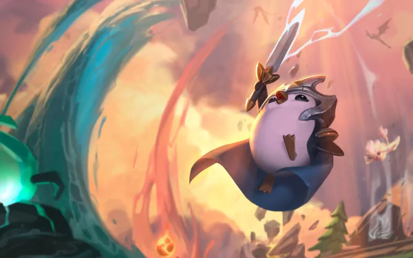 Featherknight (League Of Legends) video game Teamfight Tactics HD Desktop Wallpaper | Background Image