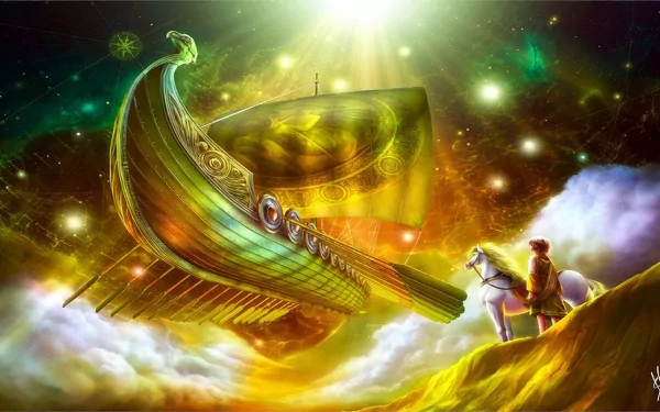  Celestial Ship by Shuichi