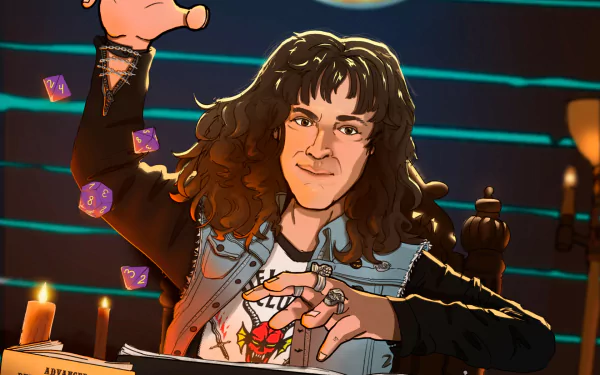  Stranger Things - Eddie Munson Dnd Night by Cuei