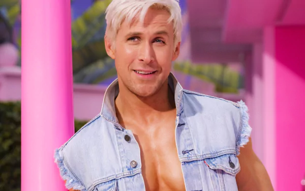 Ryan Gosling movie Barbie (2023) HD Desktop Wallpaper | Background Image