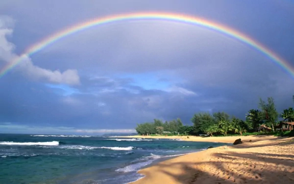 nature rainbow HD Desktop Wallpaper | Background Image