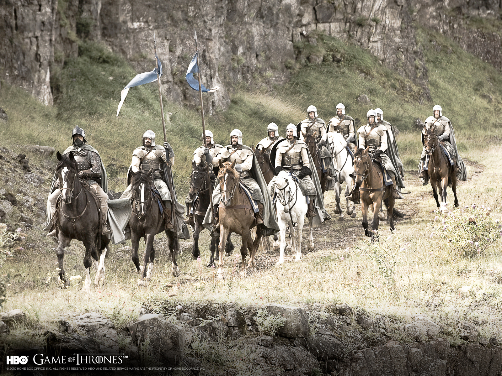 Game of Thrones themed desktop wallpaper showcasing a captivating TV show scene.