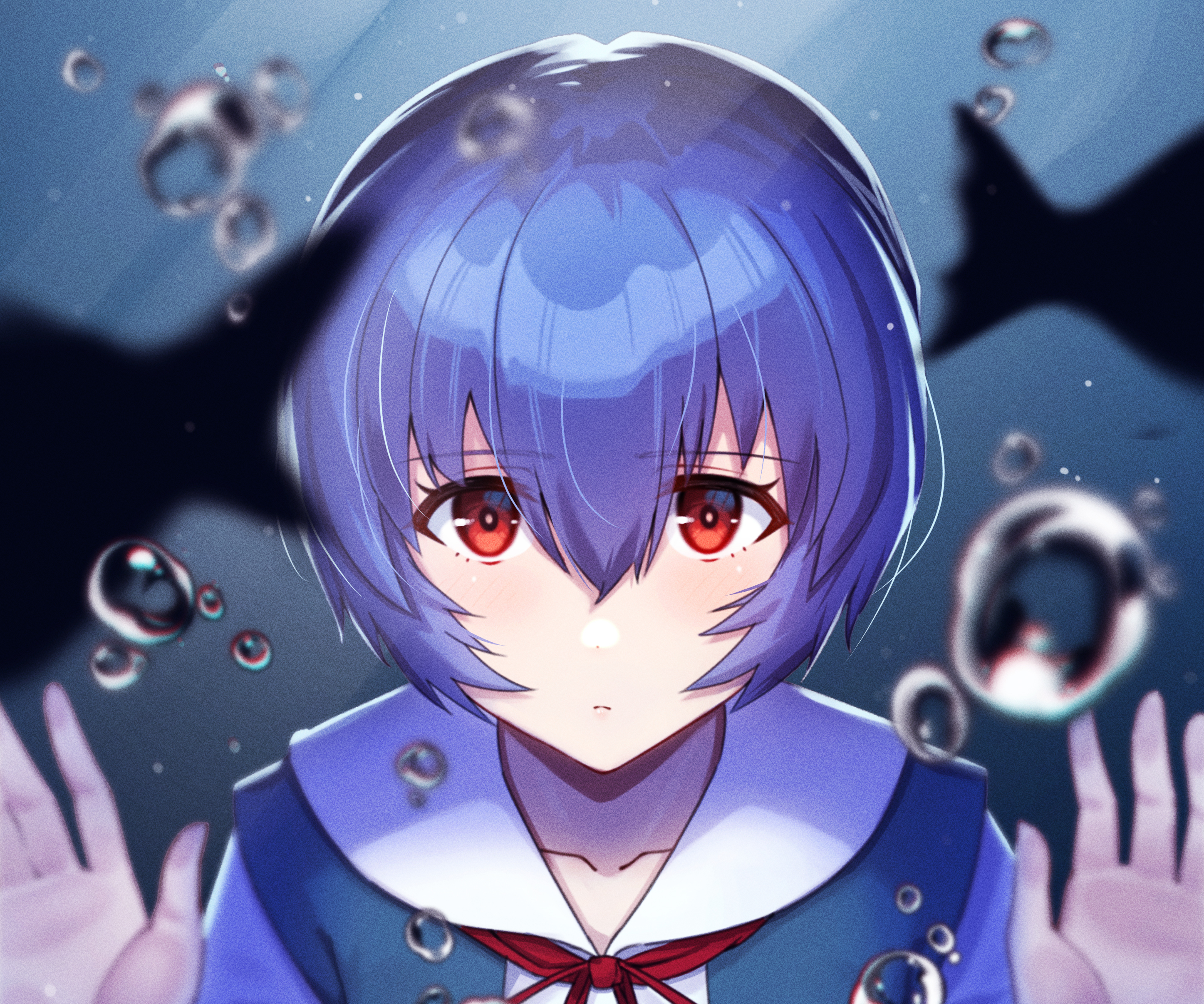 Download Rei Ayanami Anime Neon Genesis Evangelion HD Wallpaper