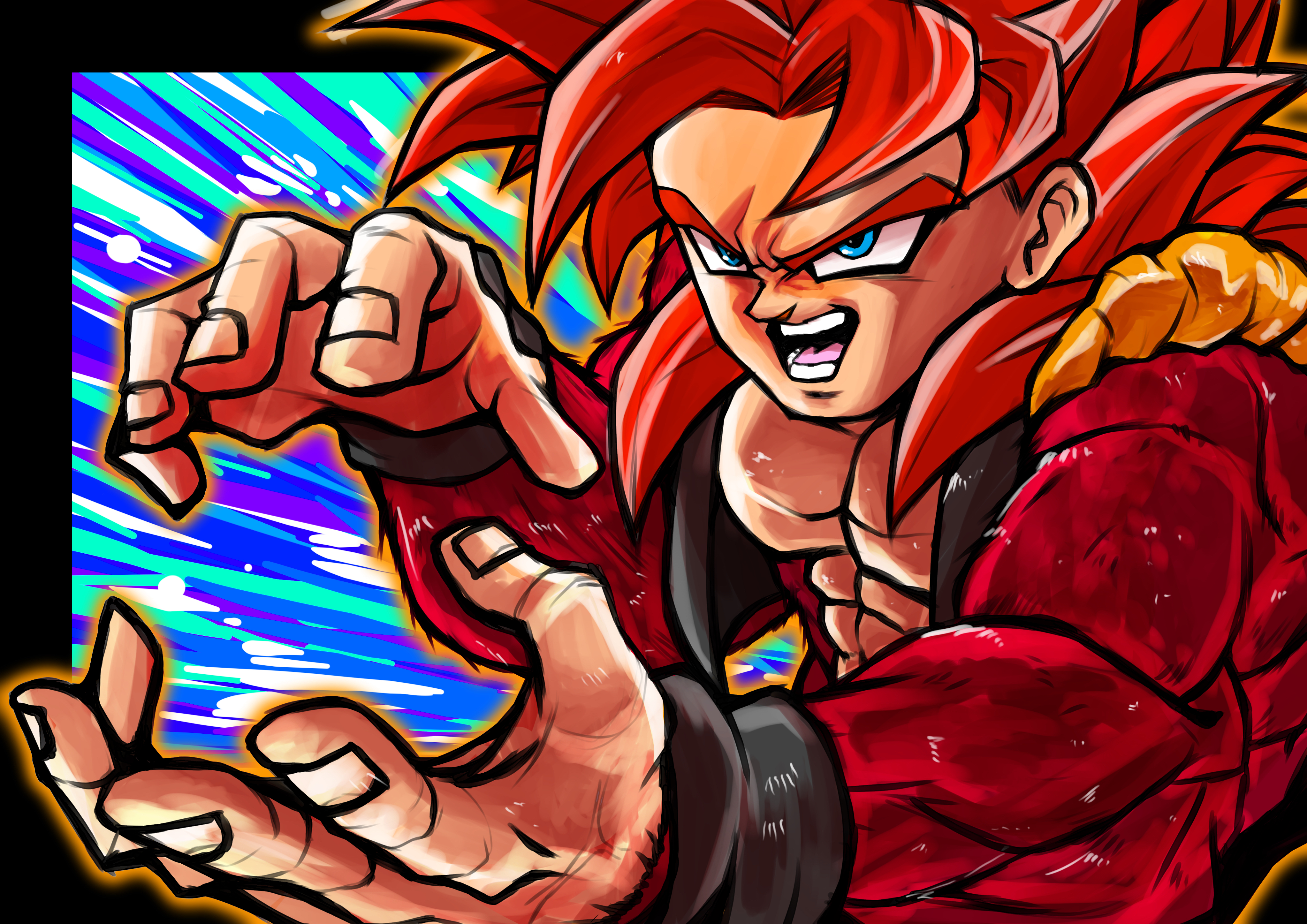 Super Saiyan 4 Gogeta Wallpapers - Wallpaper Cave