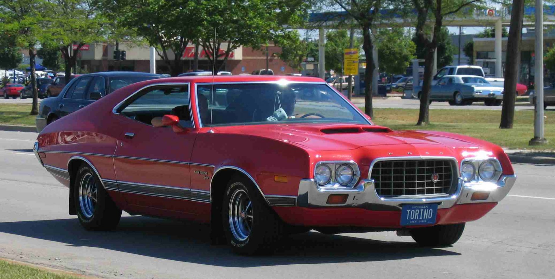 Download Vehicle Ford Gran Torino Sport Wallpaper