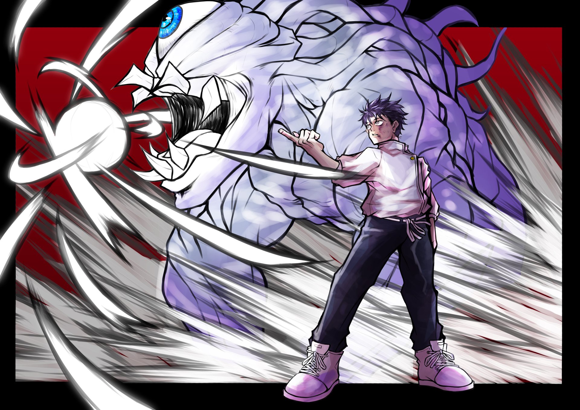 Download Yuta Okkotsu Anime Jujutsu Kaisen 0 4k Ultra HD Wallpaper by