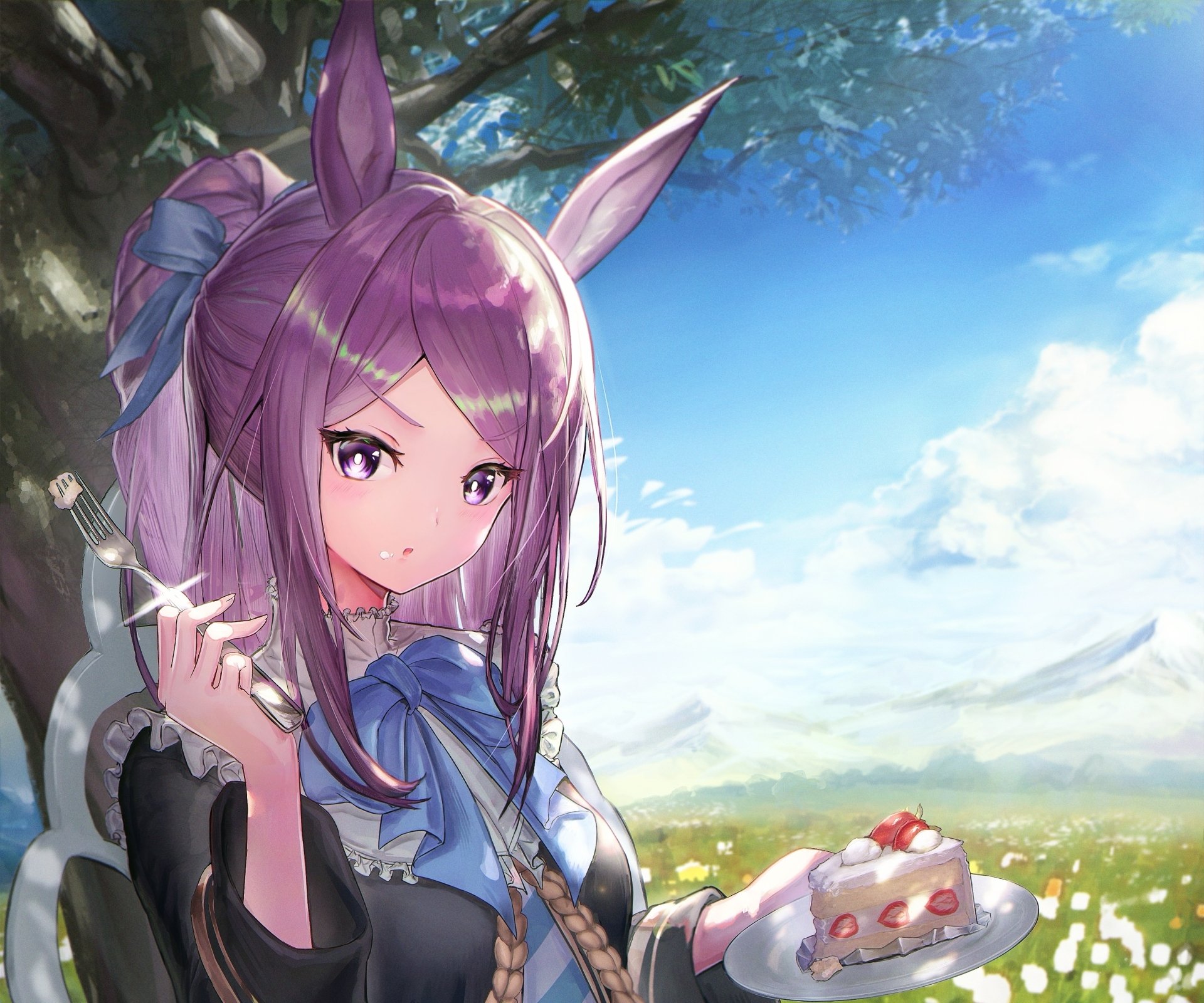 Download Mejiro McQueen Anime Uma Musume: Pretty Derby HD Wallpaper