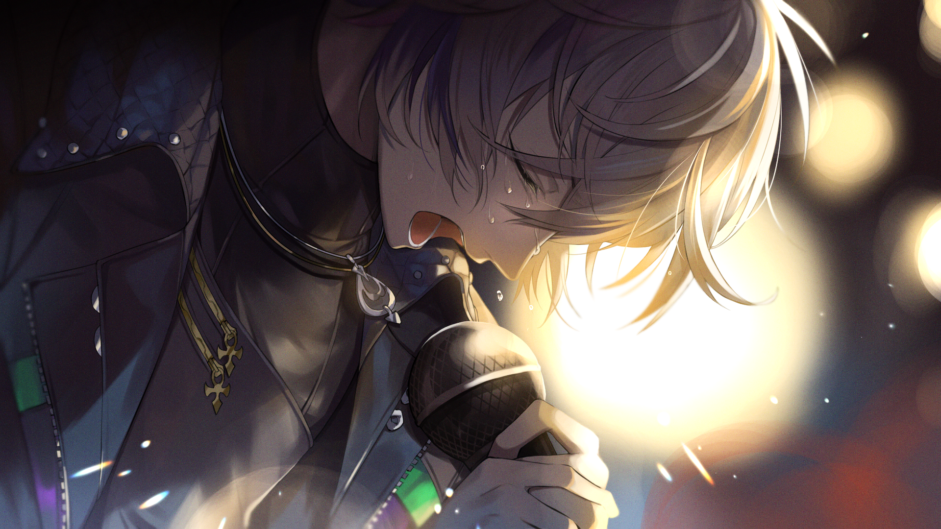 Download Nijisanji Fuwa Minato Anime Virtual Youtuber HD Wallpaper