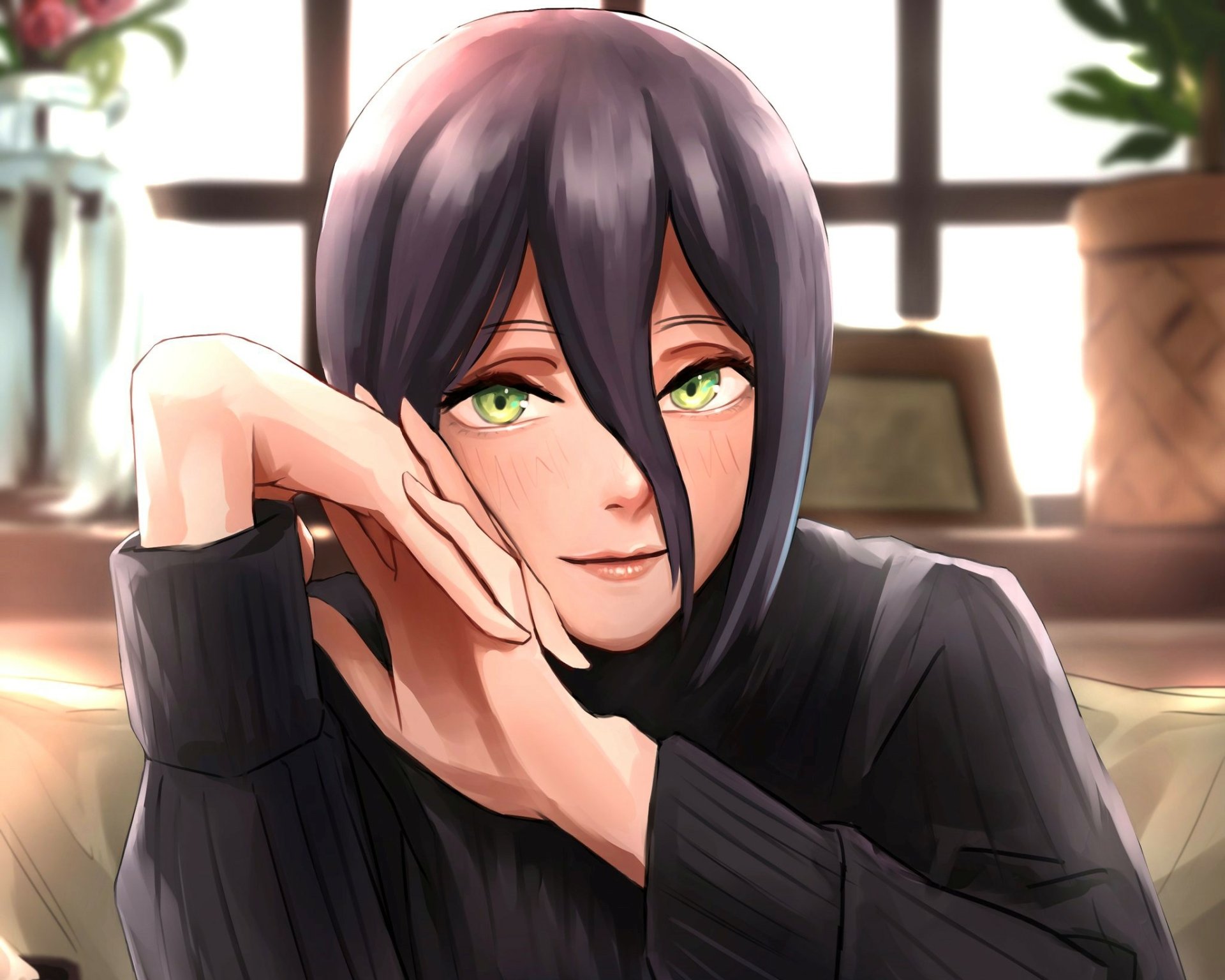 Download Reze (Chainsaw Man) Anime Chainsaw Man HD Wallpaper by あお