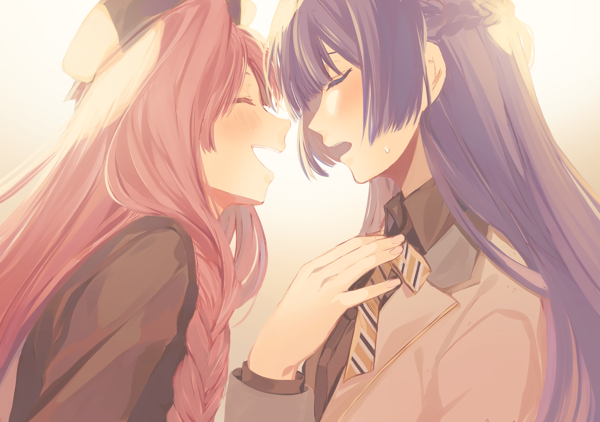 Download Kokoro Hanabusa Runa Kagurazaka Anime I-Chu: Halfway Through The Idol HD Wallpaper