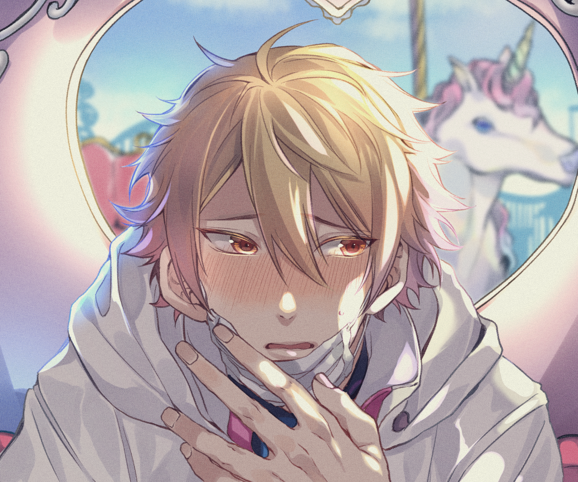 Download Saku Uruha Anime I-Chu: Halfway Through The Idol HD Wallpaper