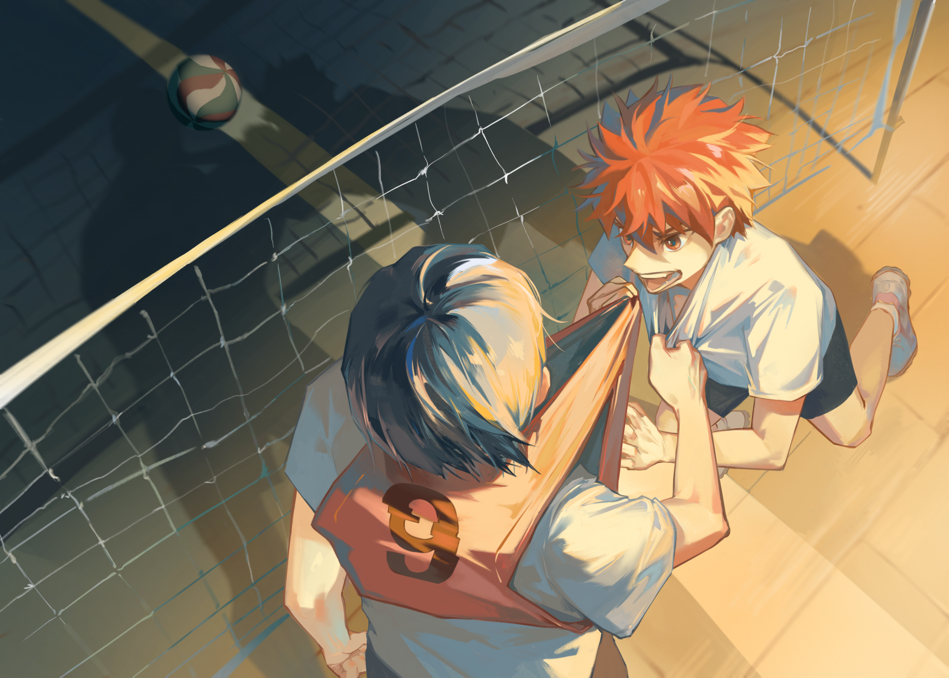 Download Shōyō Hinata Tobio Kageyama Anime Haikyū!! HD Wallpaper by bn3