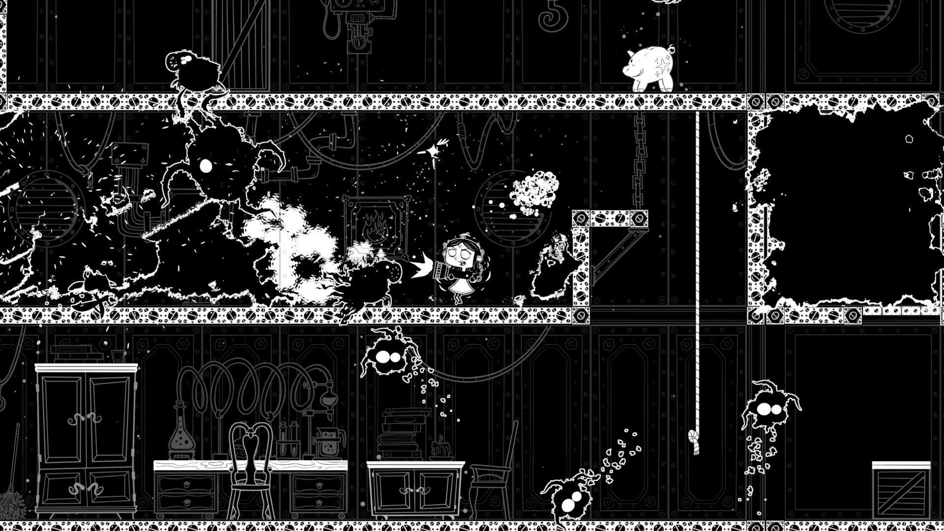 Download Video Game Eyes In The Dark HD Wallpaper