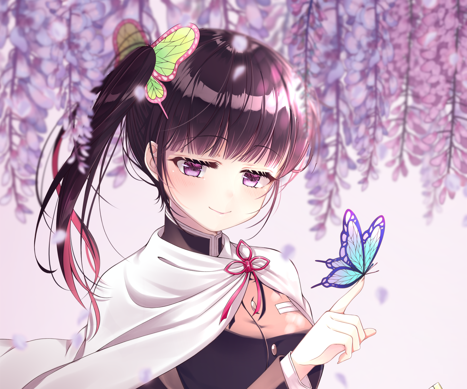 Download Kanao Tsuyuri Anime Demon Slayer: Kimetsu No Yaiba HD Wallpaper by 華賀春樹