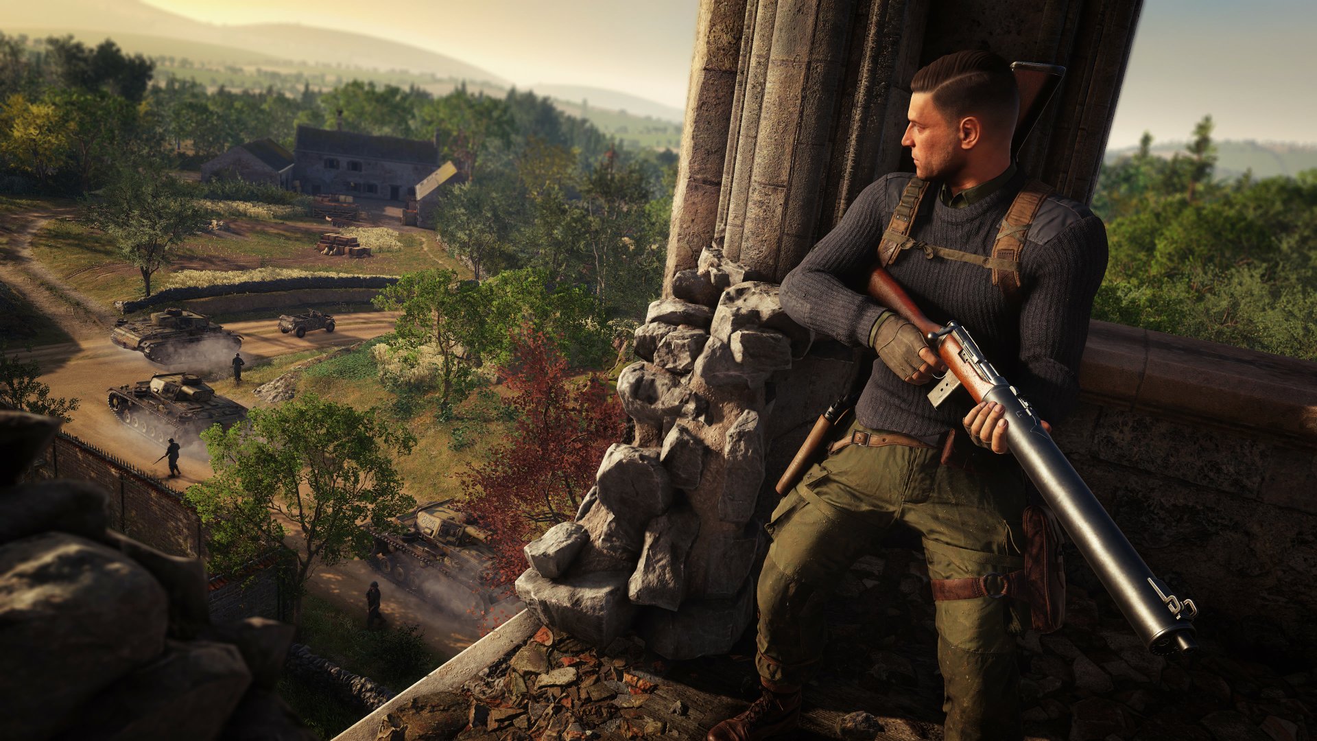 Download Video Game Sniper Elite 5 4k Ultra Hd Wallpaper