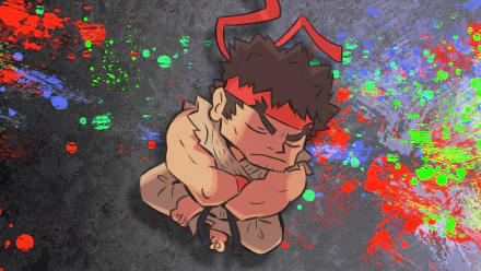 Ryu (Street Fighter) video game Capcom Fighting Collection HD Desktop Wallpaper | Background Image